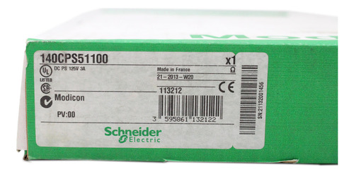Modulo Fonte Para Plc Modicon Quantum Schneider 140cps51100