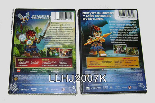 Lego Leyendas De Chima Temporada 1 Completa Dvd 4 Discos (Usado)