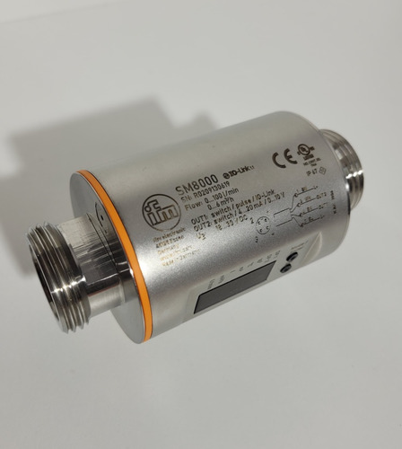 Sensor De Fluxo E Vazão Magnético Indutivo Ifm Sm8000
