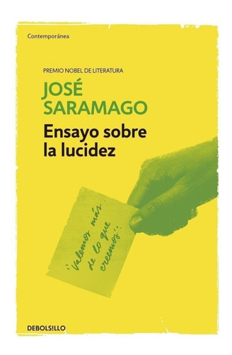 Ensayo Sobre La Lucidez - Jose Saramago - Debolsillo Libro