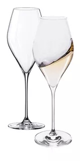 6 Copas Vino Blanco O Tinto Cristal Europeo Swan Rona 430ml