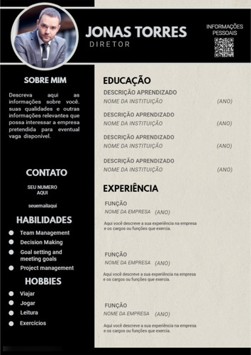 Criação De Currículo. Criamos Seu Currículo Em Word E Pdf