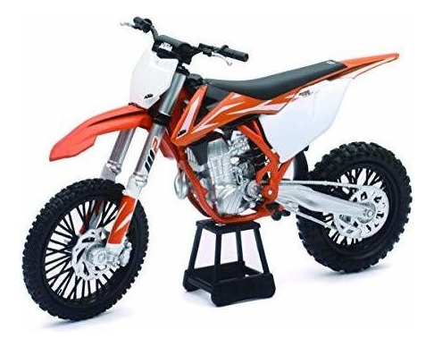 New-ray Ktm 450 Sxf Dirt Bike, Realista Y Funcional, Juguete