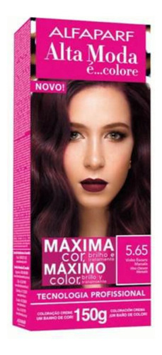  Alta Moda É Colore 5.65 Vinho Escuro Marsala 150g