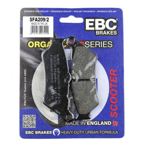 Pastilhas Freio Ebc Sfa209 Bmw Gs 650 G650gs F650gs Xt660