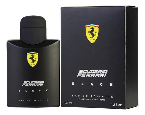 Perfume Ferrari Scuderia Black 125ml Edt Caballero