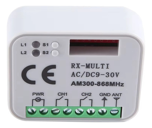 Interruptor Universal Para Abrir Puertas De Garaje Con 2 Con