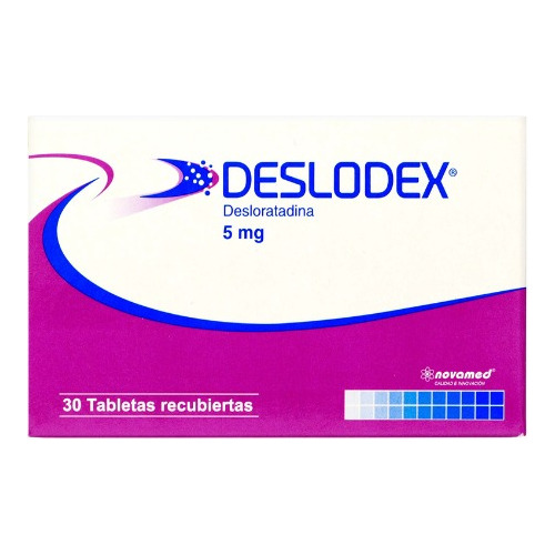 Deslodex Desloratadina 5 Mg 30 Tabletas