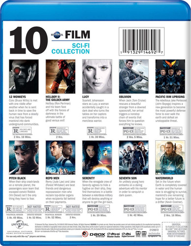 Universal 10-film Sci-fi Collection Blu-ray Original