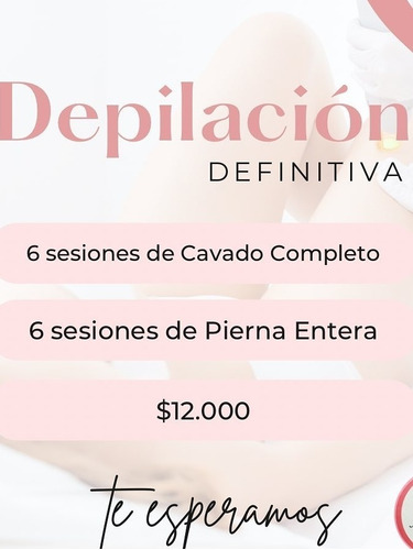 Vale Depilación Definitiva Láser 