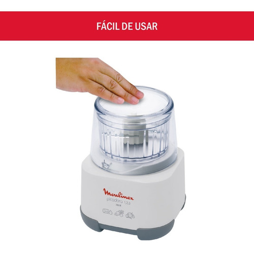 Picadora Procesadora Moulinex 123 La Moulinette Color Blanco