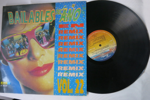 Vinyl Vinilo Lp Acetato Bailables Del Año En Remix Vol. 22