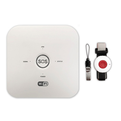 Imagen 3 de 5 de Botón De Panico Con Aviso Wifi-gsm Emergencia Tc Ariza