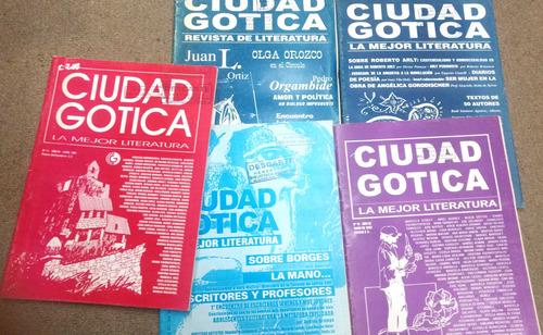 Ciudad Gótica Revistas Lote 5 Unidades