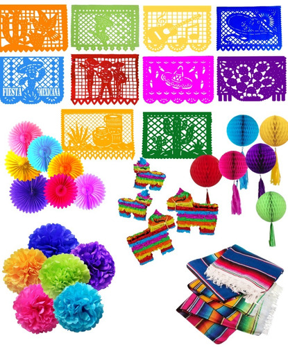 Decoracion Kit Fiesta Mexicana 