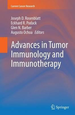 Libro Advances In Tumor Immunology And Immunotherapy - Jo...