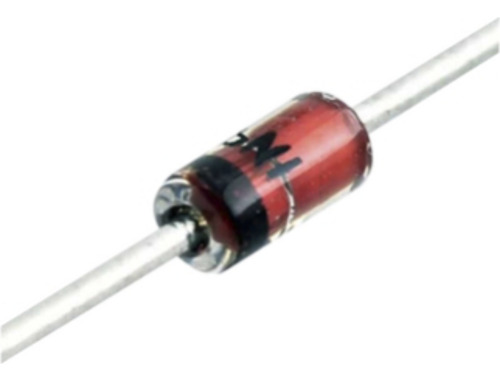 Diodo De Conmutación, I Fwd. 300 Ma, Vrev 75 V, 0. 5 Watt,