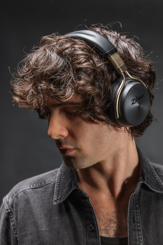 Zildjian Alchem-e - Auriculares Inalámbricos Con Ajuste Perfecto, Cancelación Activa De Ruido Con Micrófono, Hasta 45 Horas De Duración De La Batería, Color Negro