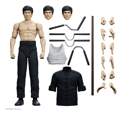 Figura Bruce Lee Ultimates - The Warrior - Super7