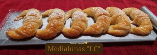 Medialunas De Manteca! Deliciosas!!6 Unid.