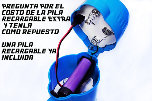 Megáfono Recargable Portátil Con Sirena Y Grabadora Incluida