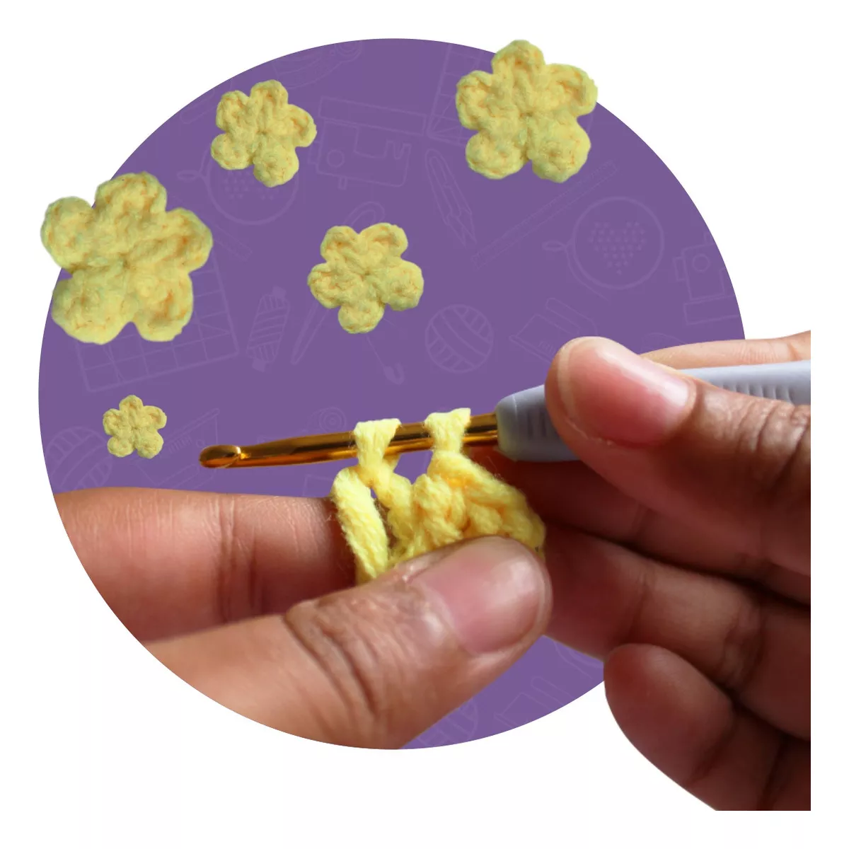 Segunda imagem para pesquisa de agulha croche