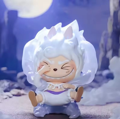 Lbb Labubu One Piece Pop Mart Série Monstros, Caixa