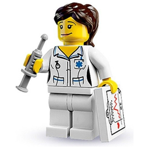 Lego 8683 Minifigures Series 1 - Enfermera