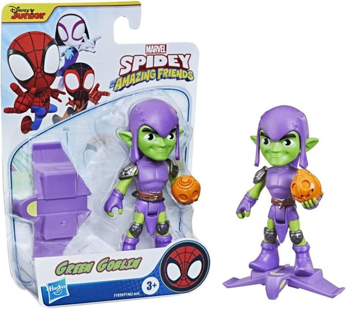  Duende Verde Boneco Spidey And His Amazing Friends Hasbro