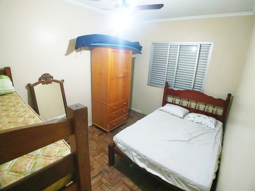Imagem 7 de 15 de Apartamento Á Venda - Praia Das Asturias - 2 Dormitórios - Sacada - Vaga - Elevador - Guarujá/sp - Ap05197 - 68109551