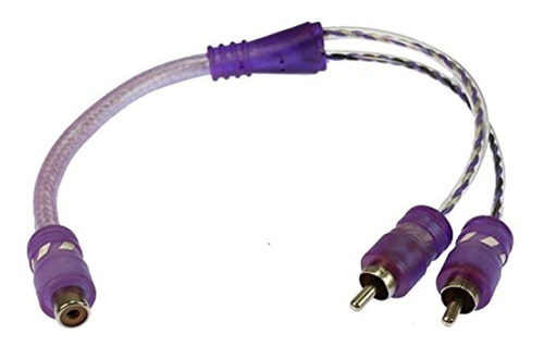 Cable Divisor Rca Purple Ofc Cable 1ea Female A 2ea Macho