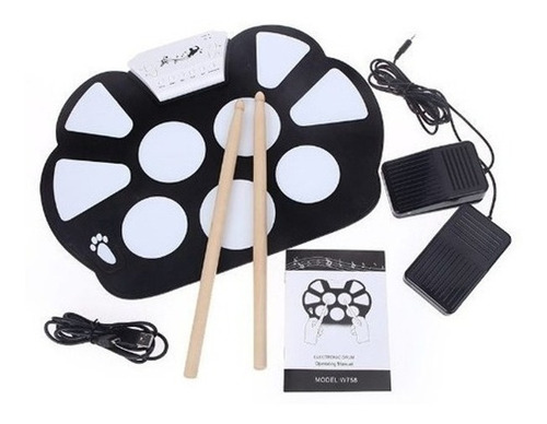 Imagen 2 de 6 de Bateria Electronica Usb Matrix W758 Plegable Pedal Cuotas!!