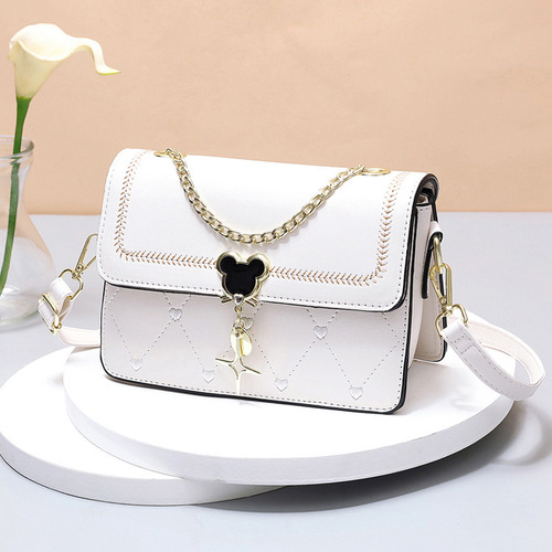 De Bolso De Hombro Para Señoras En San Valentín Color Blanco