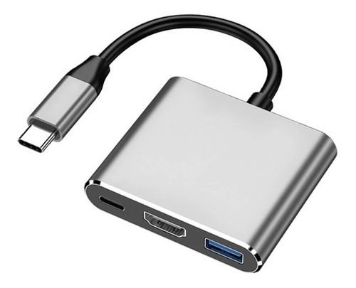 Adaptador Usb Tipo C 3.0 Hdmi Cellular Hub Para Tv Multipuer