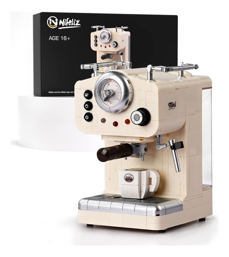 Maquina De Espresso Semiautomatica Nifeliz, Kit De Bloques D