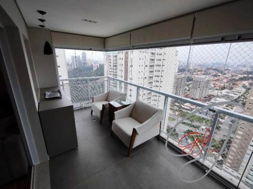 Imagem 6 de 20 de Apartamento Com 109 M2, 03 Suítes, Lavabo, 02 Vagas Cobertas, Depósito - Ap01004 - 69677940