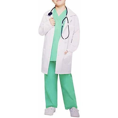 Nuevo Baile Traje De Doctor Para Niños Bata De Laboratorio A