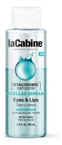 Agua Micelar Desmaquillante Acido Hialuronico Lacabine 100ml