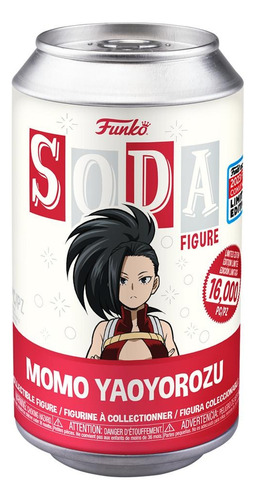 Funko Soda Figure My Hero Academia Momo Yaoyorozu Nycc 2023
