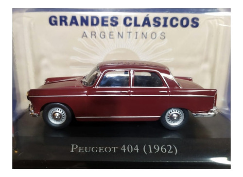 Grandes Clásicos Argentinos N° 12 Peugeot 404 (1962) 