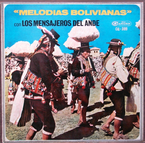 Los Mensajeros Del Ande - Lp 1968 - Folklore Boliviano