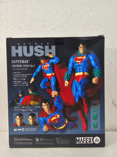Superman Hush Mafex (Usado)