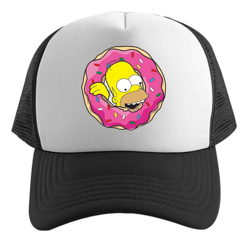 Gorra Homero Simpson Dona Unitalla Ajustable