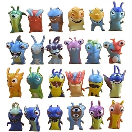 24 Figuras Coleccionables De Slugterra Slugterra Slugterra J