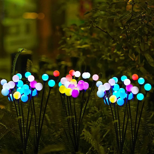 Solar Lights Pack Of 4 Power-powered Firefly Lights