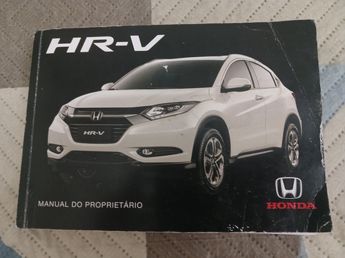 Manual Proprietário Honda Hr-v 2017 2018 (Usado)