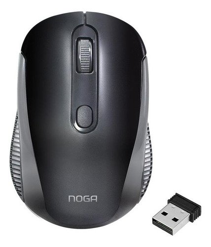 Mouse inalámbrico Noga  NGM-690 negro