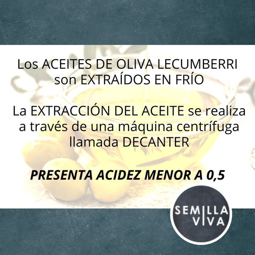Imagen 2 de 6 de Aceite De Oliva Finca Lecumberri Pet 5 Lt - Frantoio -