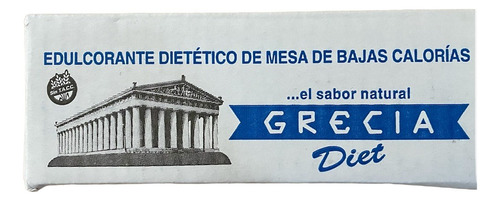 Edulcorante Individual Grecia Caja X 400 Unid. X 0,8 Gr