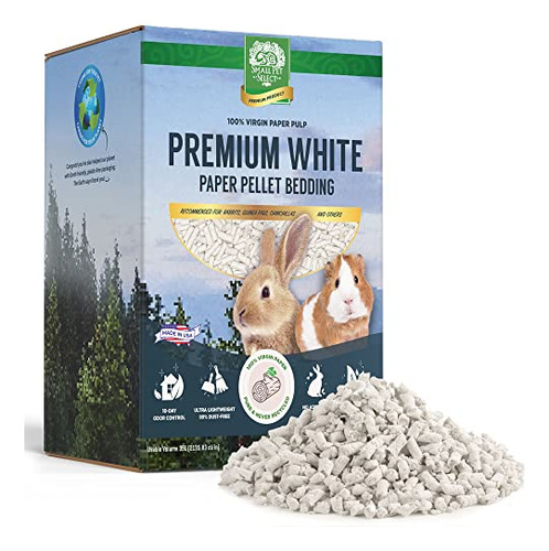 - Premium White Small Animal Pellet Bedding For Rabbit,...